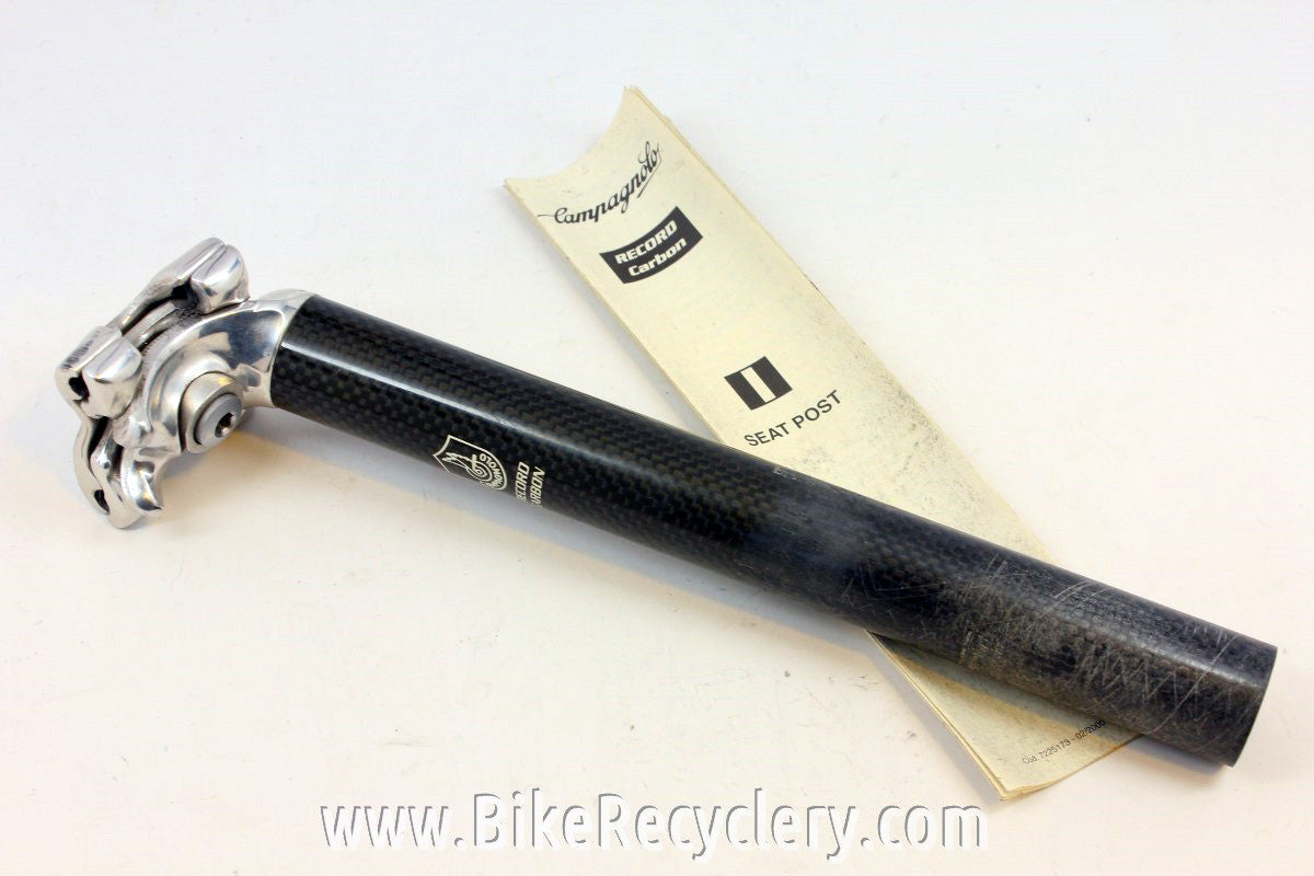 Campagnolo Record Carbon Seatpost: 27.2 Near Mint