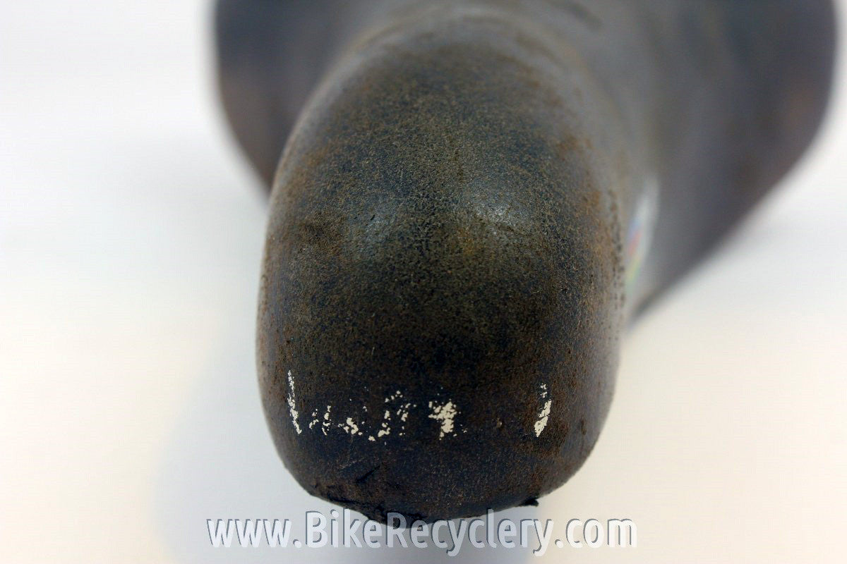 Vintage selle Italia Turbo Saddle: Brown Leather, 1989