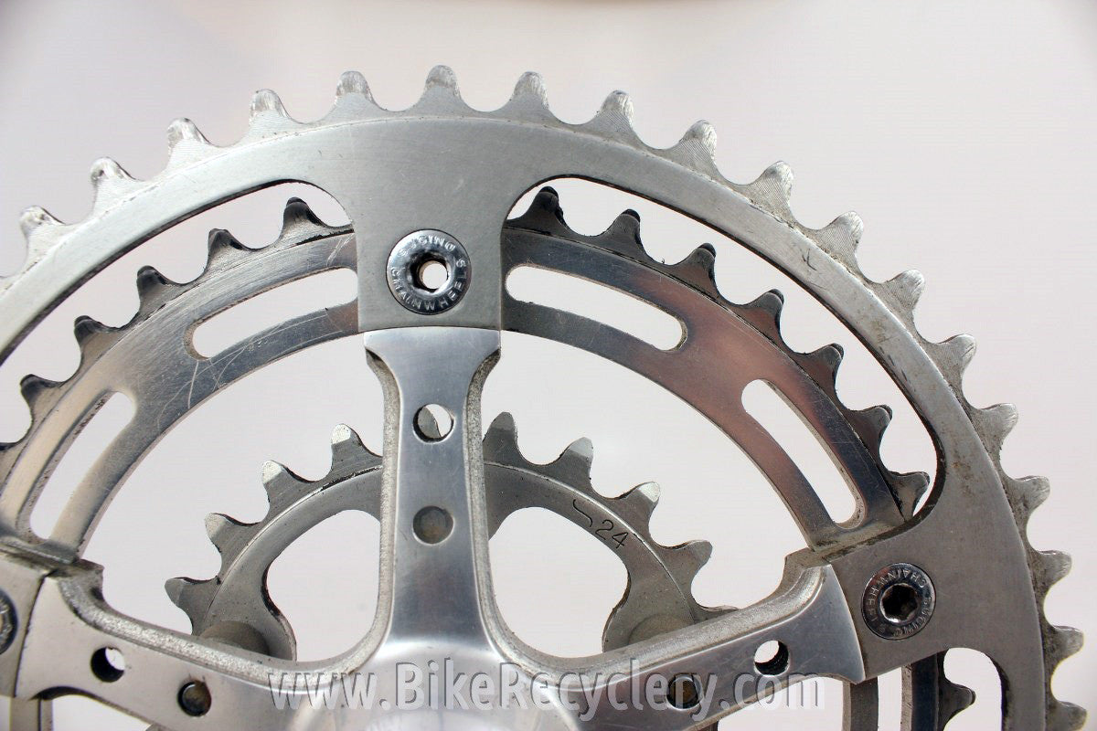 Avocet Drive Side Triple Crank Arm & Chainrings: 49/42/24T, 144/74mm BCD, 170mm