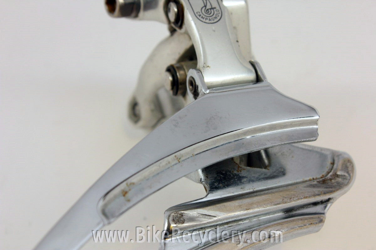 Campagnolo Record O.R. (Off-Road) / Icarus MTB Triple Front Derailleur: Adjustable Clamp 28.6mm-31.8mm, Bottom Pull, FD-02FOR