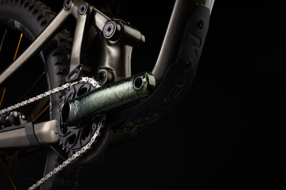 Cane Creek eeWings Aurora Crankset: 165mm x 30mm - Hand Painted Limited Edition (NEW)