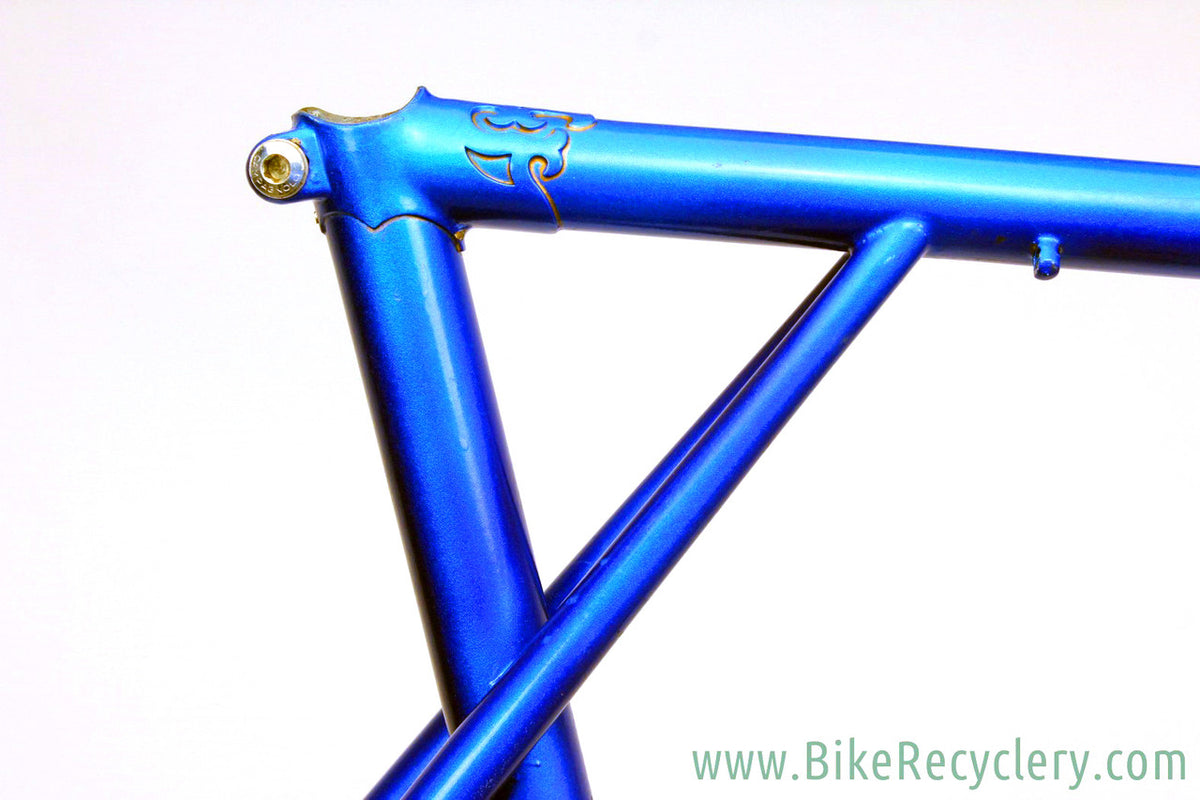 Hetchins Magnum Bogus Hellenic Curly Stay Frame & Fork: 1950 Phase 1 Opus Lugs & Bi-plane Crown - 56cm - Built by Harry Butler