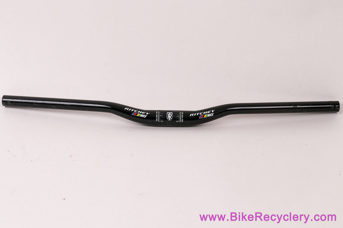 Ritchey WCS Riser Alloy MTB Handlebar: 660mm x 31.8mm - 2000's - Black (Near Mint)