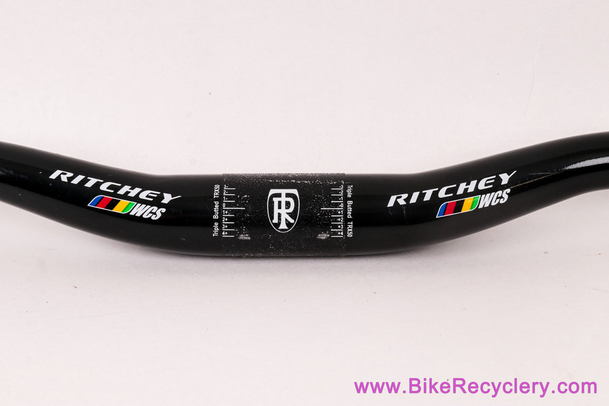 Ritchey WCS Riser Alloy MTB Handlebar: 660mm x 31.8mm - 2000's - Black (Near Mint)