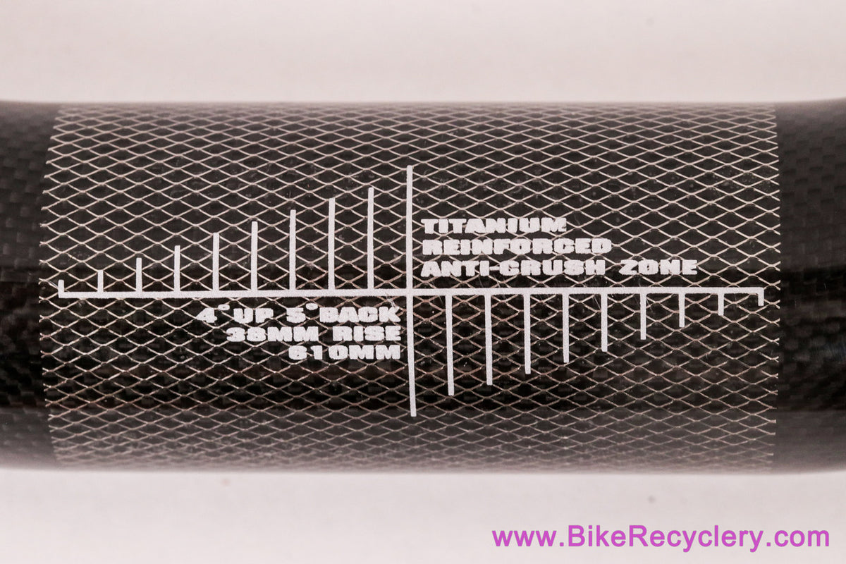 Race Face NEXT SL Carbon Riser Handlebar: 38mm Rise - 610mm x 31.8mm - Black (Near Mint+ Low Miles)