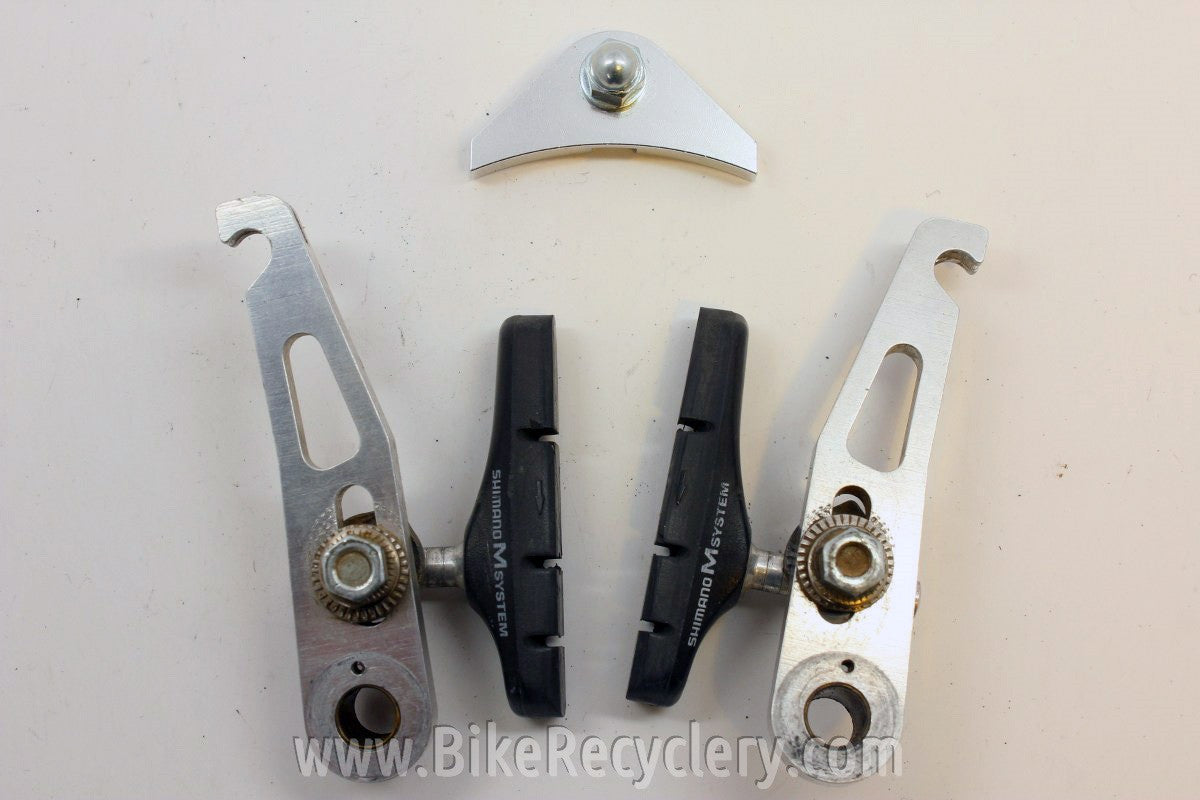 Prototype Machining Joe's Front Brake: Anodized Silver, CNC 1990s