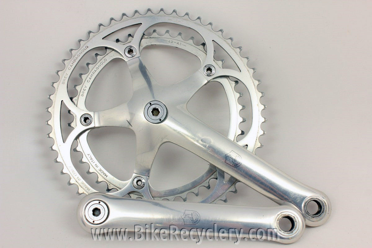 Campagnolo C-Record Crankset: 170mm, 52/42t, 144mm