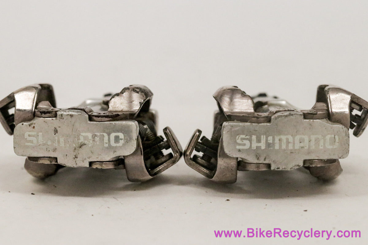 Shimano SPD Clipless Pedals: PD-M520 - Silver (EXC+)