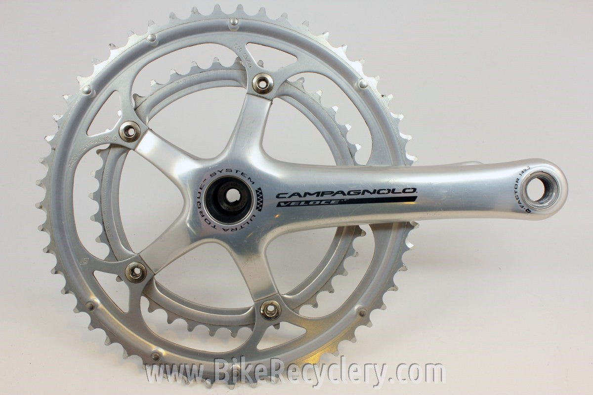Campagnolo Veloce Ultra Torque Crankset: 170mm, 53/39t Double