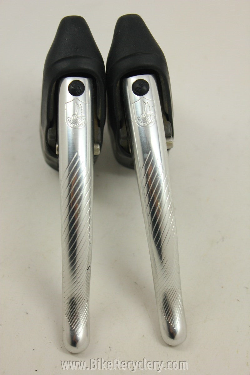 Campagnolo Athena Brake Levers: 1990's Black Hoods MINT