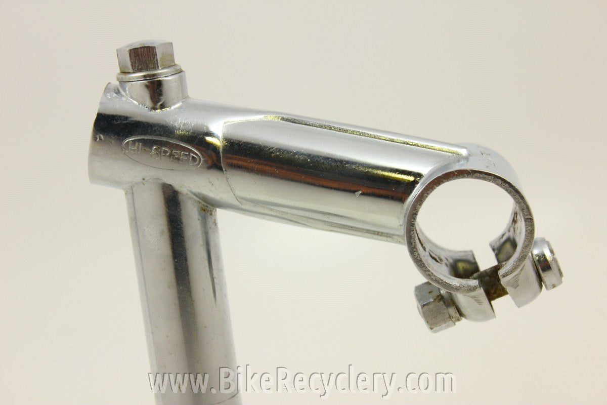 Bridgestone Hi-Speed Lugged Quill Stem: 80mm x 26mm, Polished, Unique