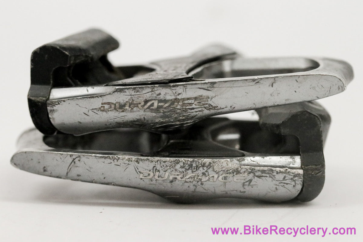 Shimano Dura Ace PD-7800 SPD-SL Pedals: Alloy - Silver (Buttery Smooth Bearings)