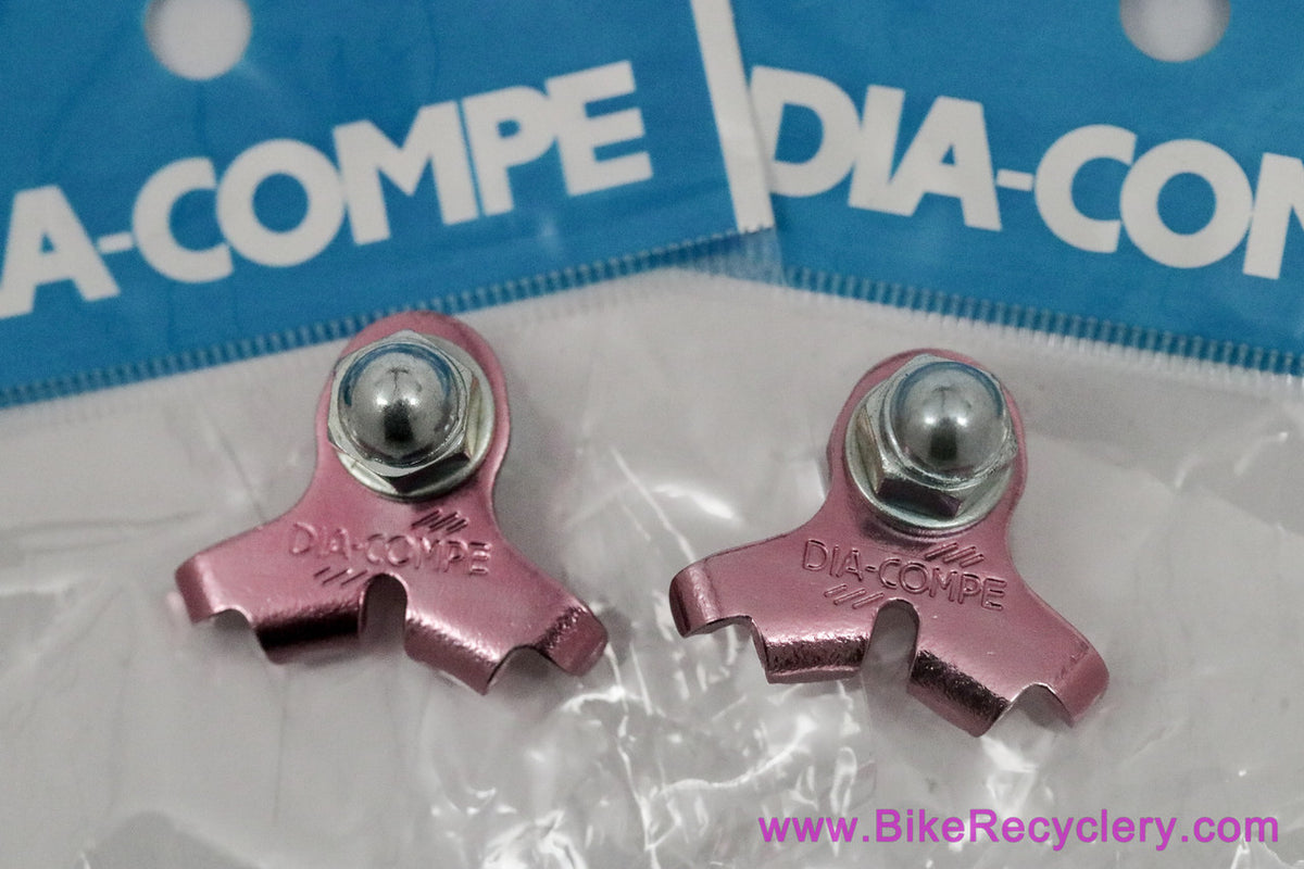 NIB/NOS DIA-COMPE 2001 Straddle Cable Carrier/Hangers: Pink Ano - DC 988 / 990 (PAIR)