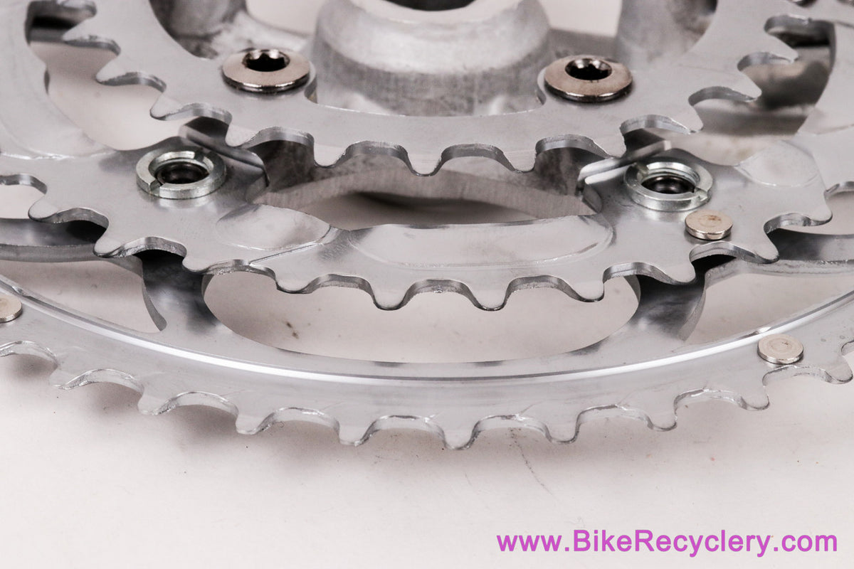 Sugino XD2 / XD300 Triple Crankset: 170mm x 46/36/26t - JIS Square Taper - Silver (NEW, Shop Wear)