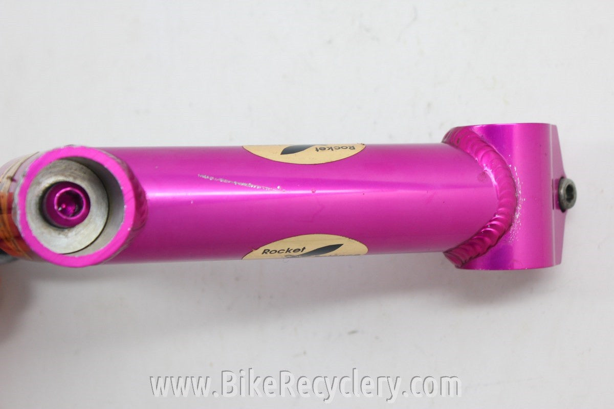 Rocket Science Zero-G Quill Stem: 1 1/8", 135mm x 25.4mm 3dv Purple RARE