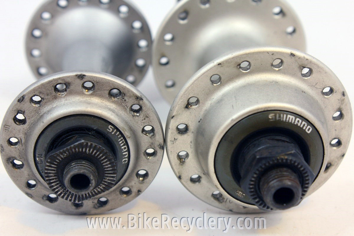 Shimano 105 Hubset: HB-1055 FH-1055, 32H, 7-Speed Cassette