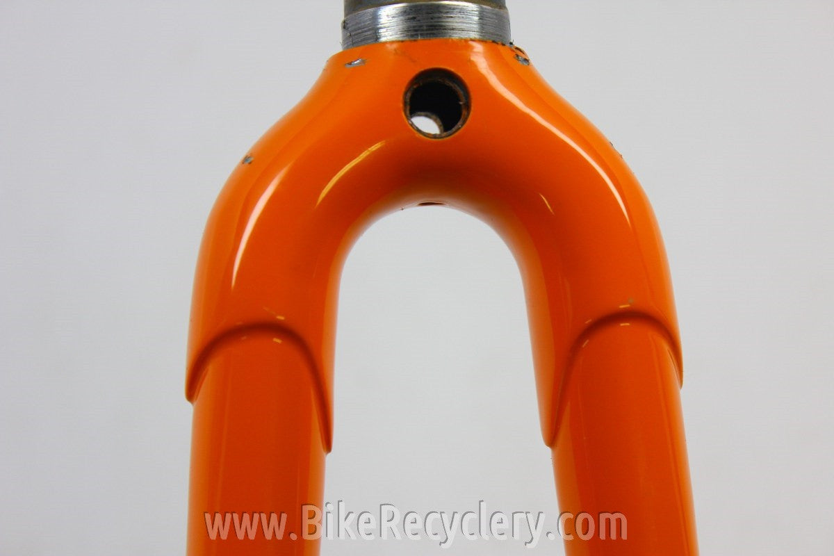 Masi Fork: Steel, 1" Threaded, Molteni Orange