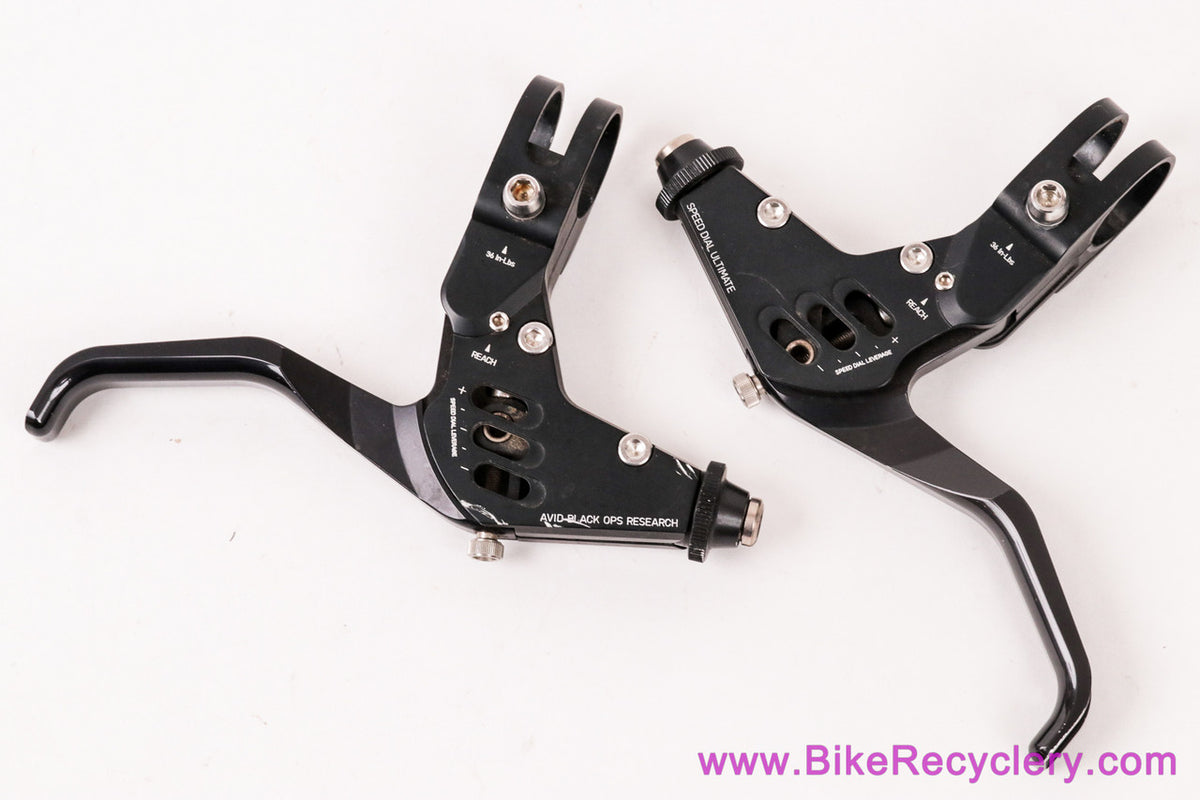 Avid Single Digit Ultimate Black Ops Brake Levers: Vintage 1990's (NEAR MINT++)