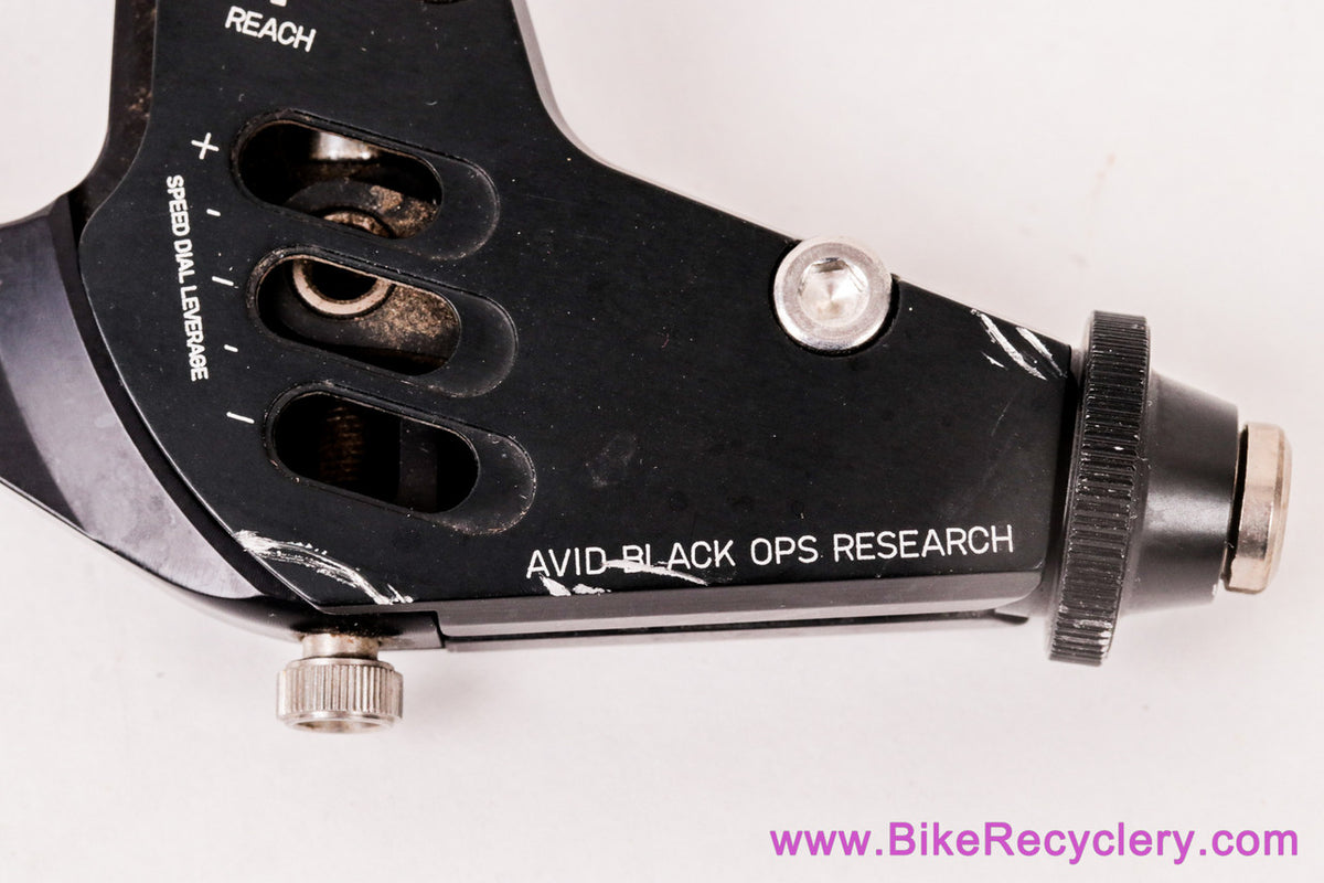 Avid Single Digit Ultimate Black Ops Brake Levers: Vintage 1990's (NEAR MINT++)