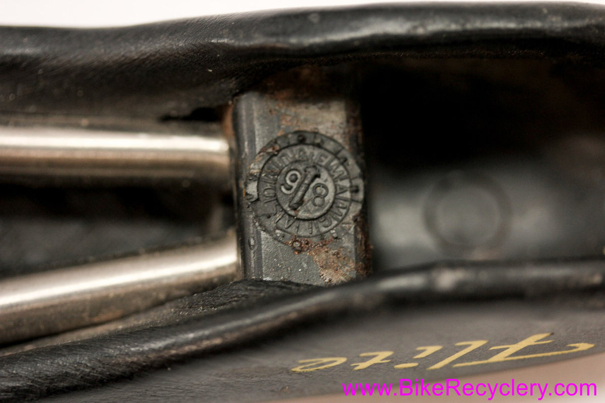 1998 Selle Italia Flite Titanium Saddle: Black