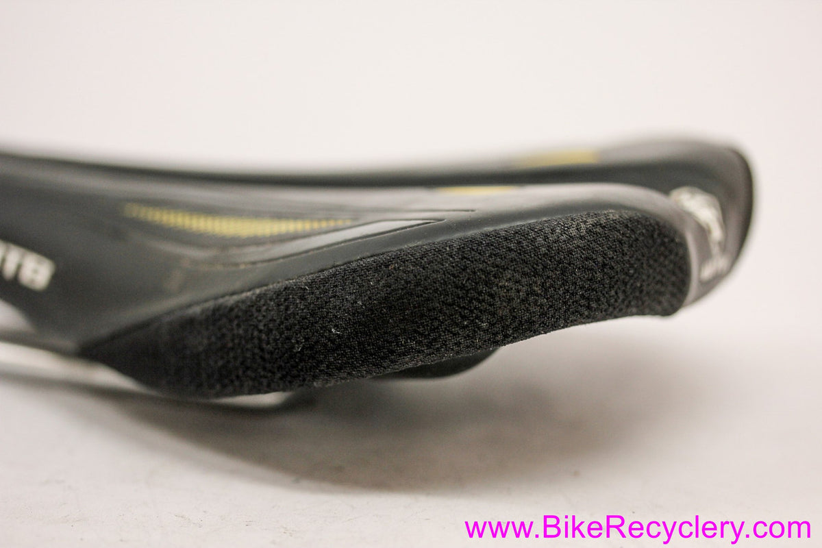 WTB SL8 Test Saddle: Black & Yellow - 127mm - Cromo (Near Mint)