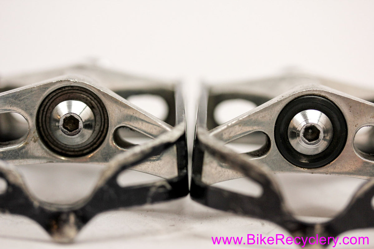 Suntour Superbe Pedals: 1980's - Black - PL-4000