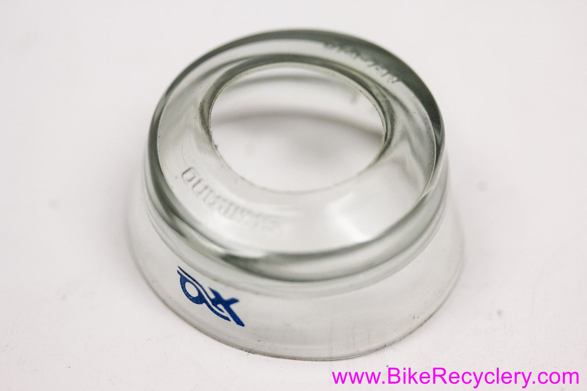 NOS Shimano Dura Ace AX Plastic Headset Cover: SM-HP10 for HP-7200 - Clear - Rubber