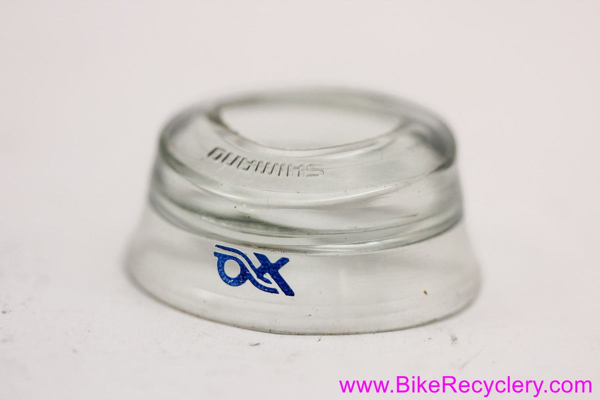NOS Shimano Dura Ace AX Plastic Headset Cover: SM-HP10 for HP-7200 - Clear - Rubber