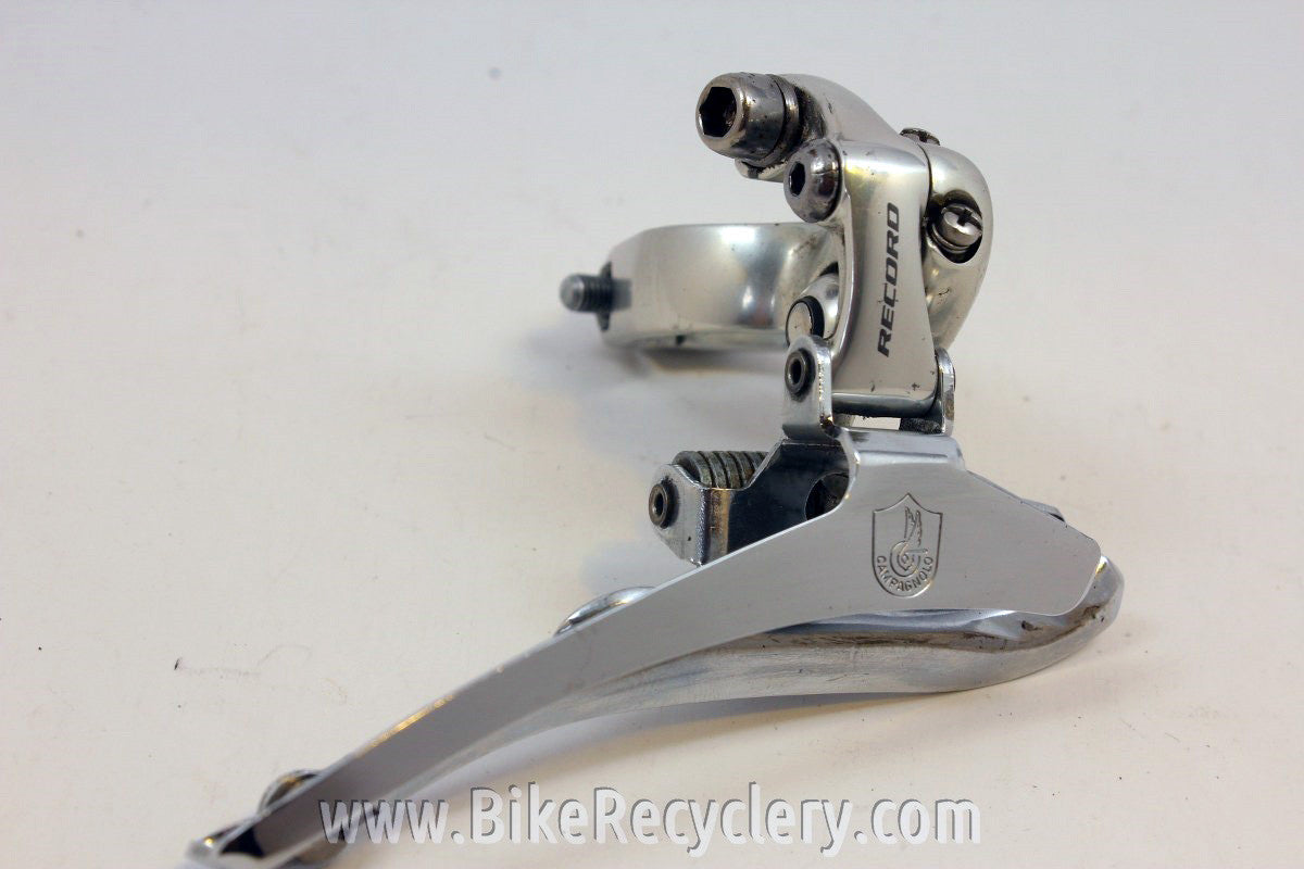 Campagnolo Record Front Derailleur: 8 Speed, 28.6mm