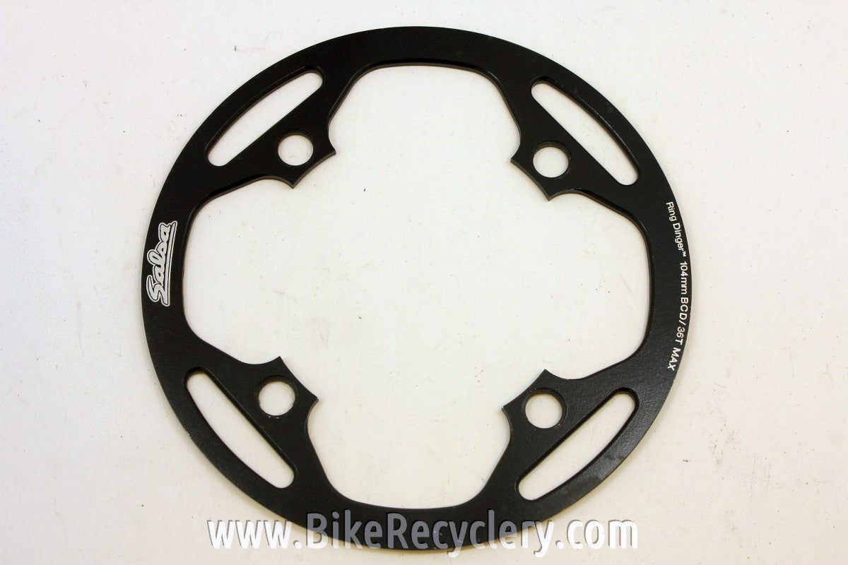 Salsa Ring Dinger Bash Guard / Chainring Guard: 104mm, 36T Max