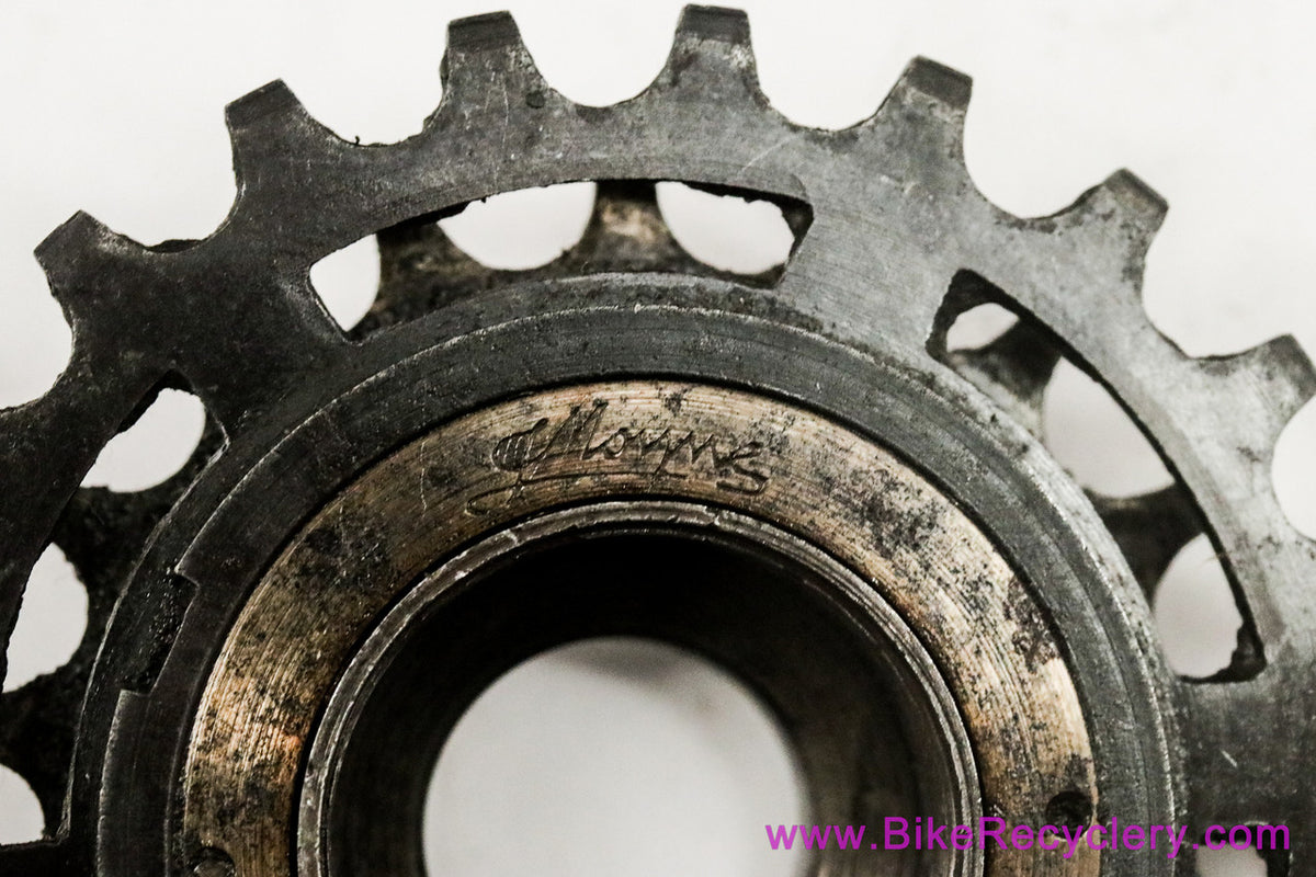 J. Moyne 3 Speed Freewheel: 14-22t - 1930's/1940's/1950's - French Threaded 34.7 mm x 1 mm