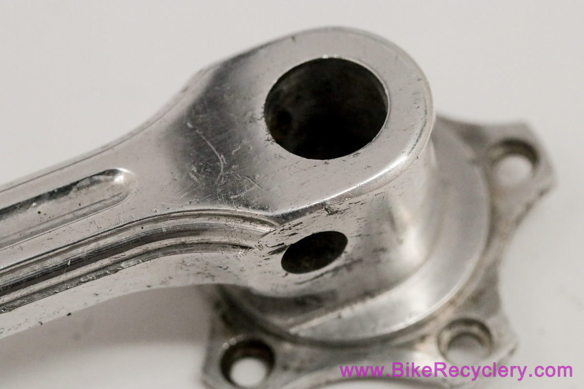 A. Duprat Maxiplume Crank Arm: Driveside - 50.4mm - 170mm - Cottered - French 1930's 1940's 1950's - Chrome