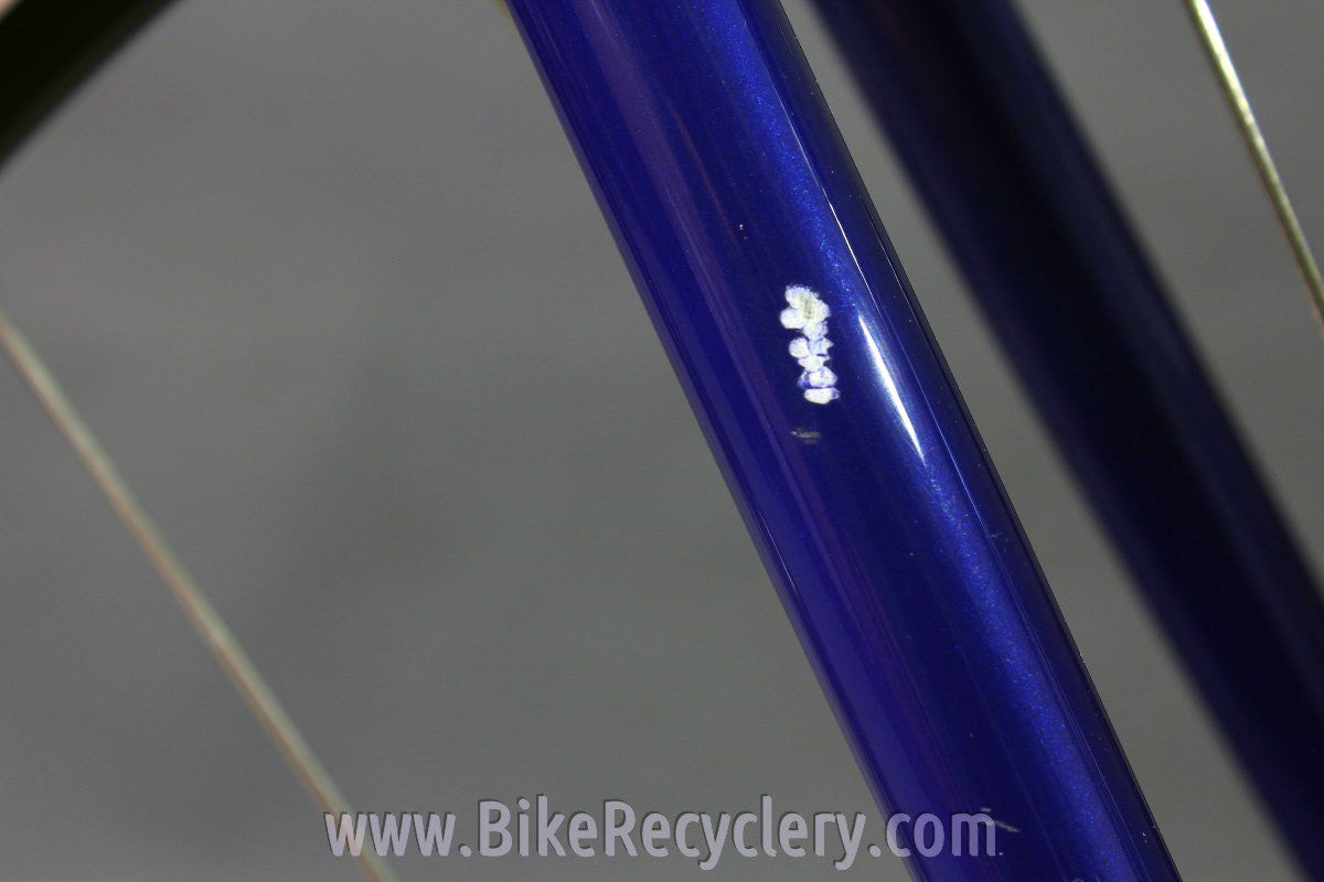 2007 Independent Fabrication Crown Jewel Road Bike: 56cm / 57cm, FULL Campagnolo Record 10sp, KCNC, King, Blue-Green-Yellow