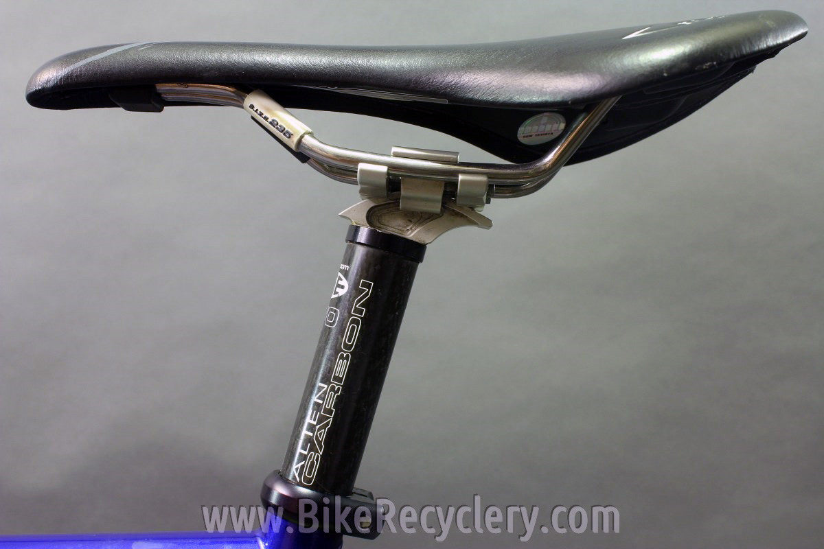 2007 Independent Fabrication Crown Jewel Road Bike: 56cm / 57cm, FULL Campagnolo Record 10sp, KCNC, King, Blue-Green-Yellow