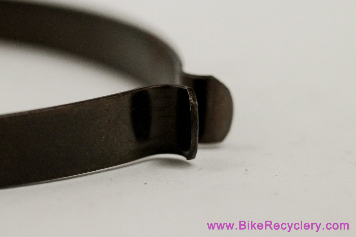 NOS Bicycle Trouser Cuff Band: Italian Circa 1940's / 1950's - Steel