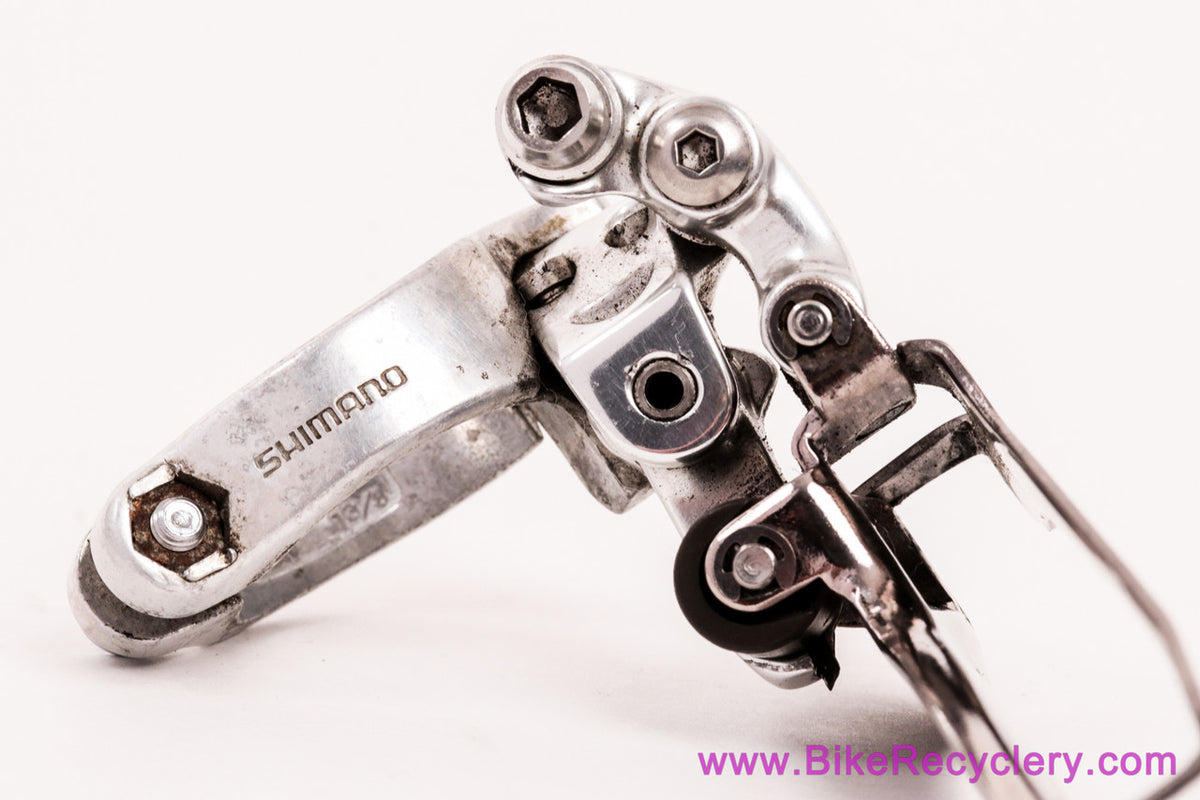 Shimano Dura Ace FD-7700 Front Derailleur: Braze On w/34.9mm Clamp Adapter - Double (EXC
