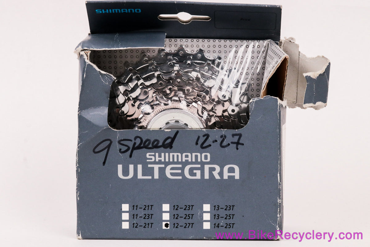 NIB/NOS Shimano Ultegra CS-6500 9 Speed Cassette: 12-27t Wide Range