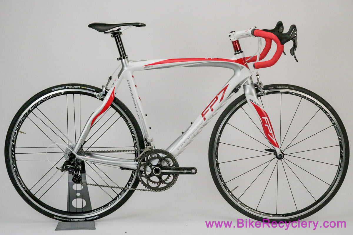 Pinarello FP7 Road Bike (Paris): 54cm - 46HM Carbon - Chorus 11s + Khamsin (<100mi New Condition)