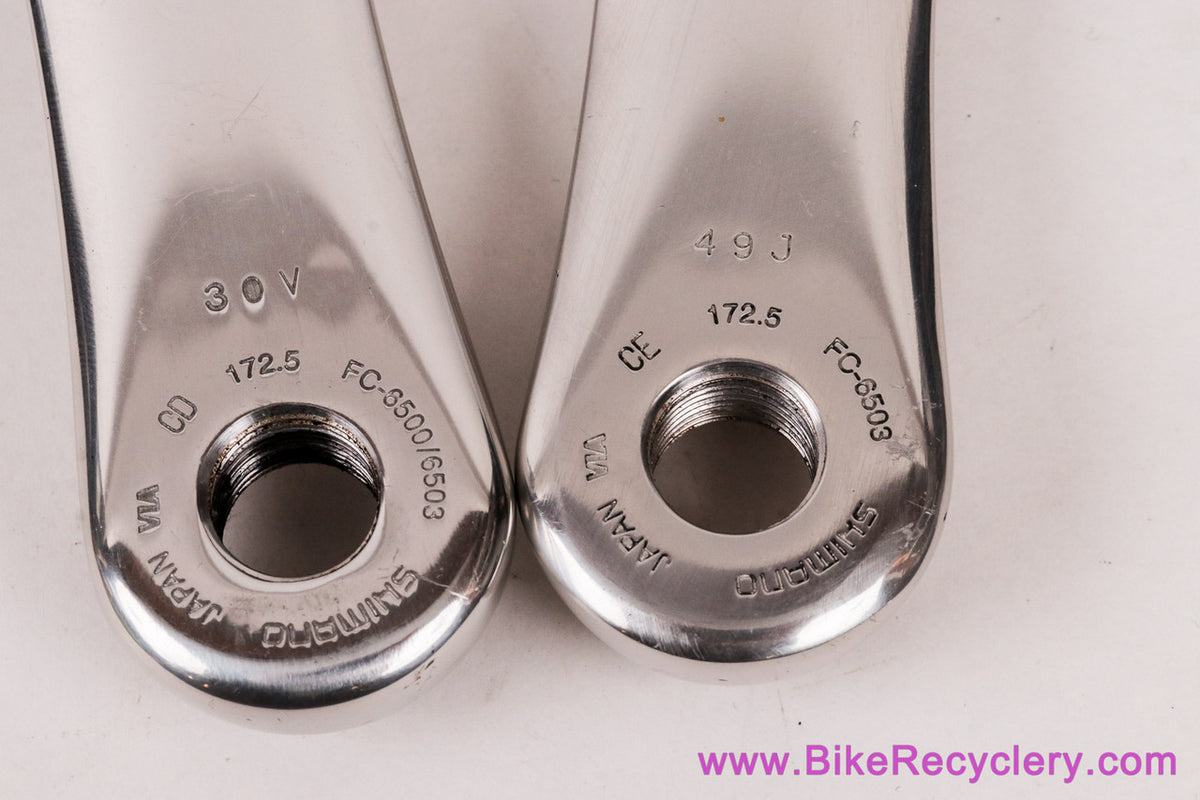 Shimano Ultegra FC-6503 TRIPLE Crank Arms: 172.5mm (LOW Miles Near Mint+)