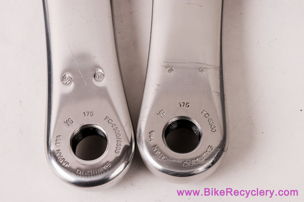 Shimano Dura Ace FC-7700 53 & 39t Chainrings + Ultegra FC-6500 Crank (Barely Used Near Mint+)