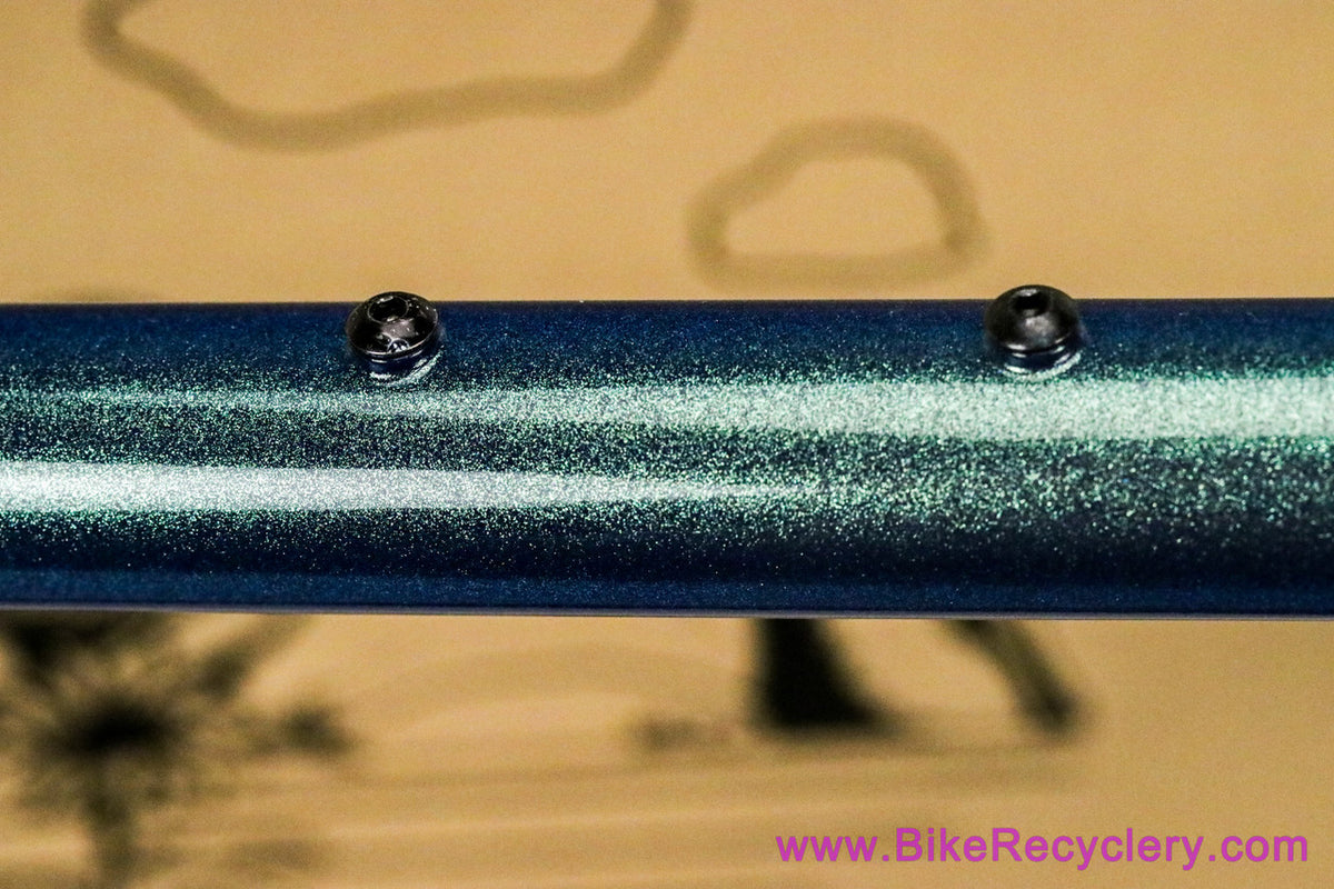 Wilde Rambler Gravel / Bikepacking Frameset: Large - Steel Fork - Iridescent Glitter Mermaid (NEW)
