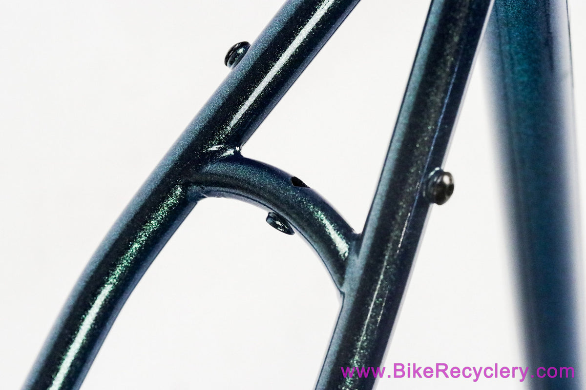 Wilde Rambler Gravel / Bikepacking Frameset: Large - Steel Fork - Iridescent Glitter Mermaid (NEW)
