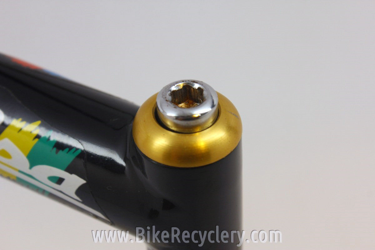 Vintage Salsa Quill Stem: 110mm x 25.4mm, MTB, Gold Cap Near Mint