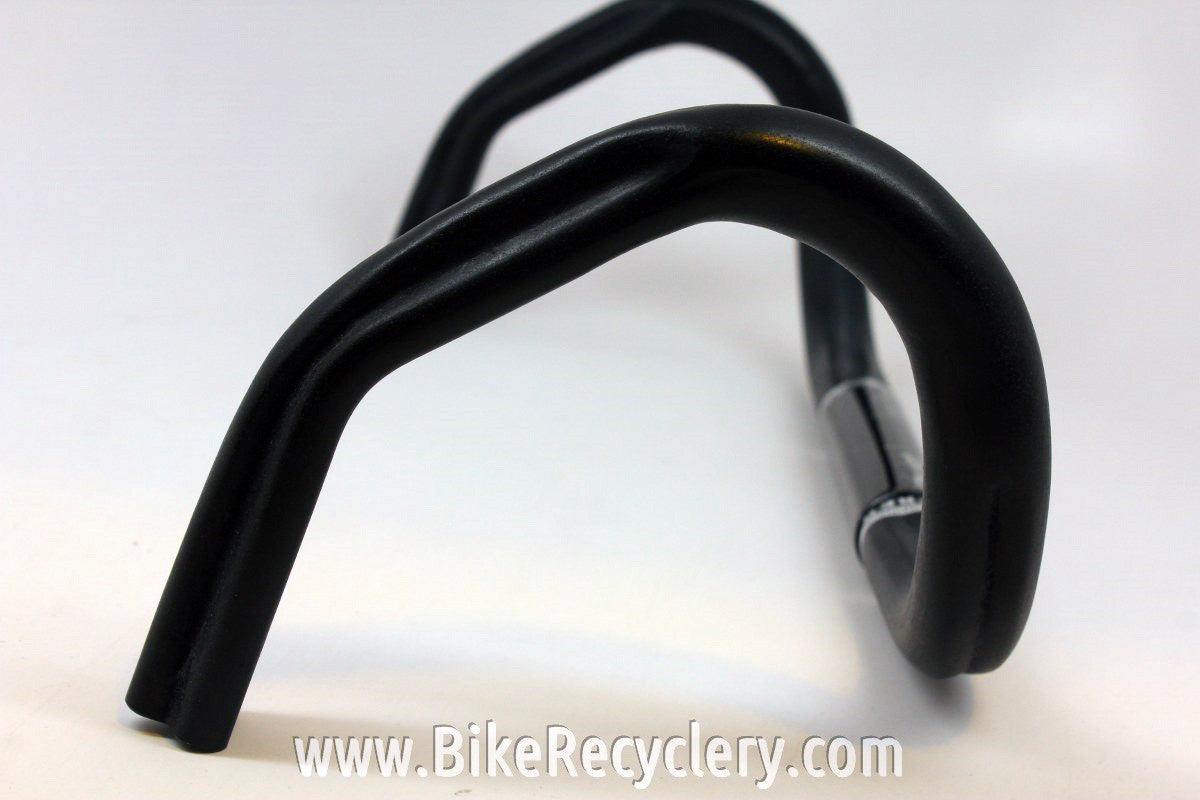 NOS Cinelli Contact Road Drop Handlebar: Black, 40cm (c-c), 26.4mm