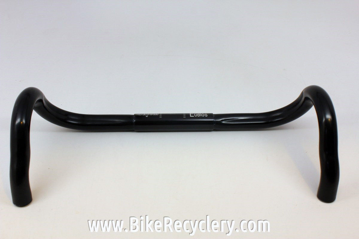 NOS Cinelli Diet Eubios Road Drop Handlebar: Black, 40cm (c-c), 26.4mm