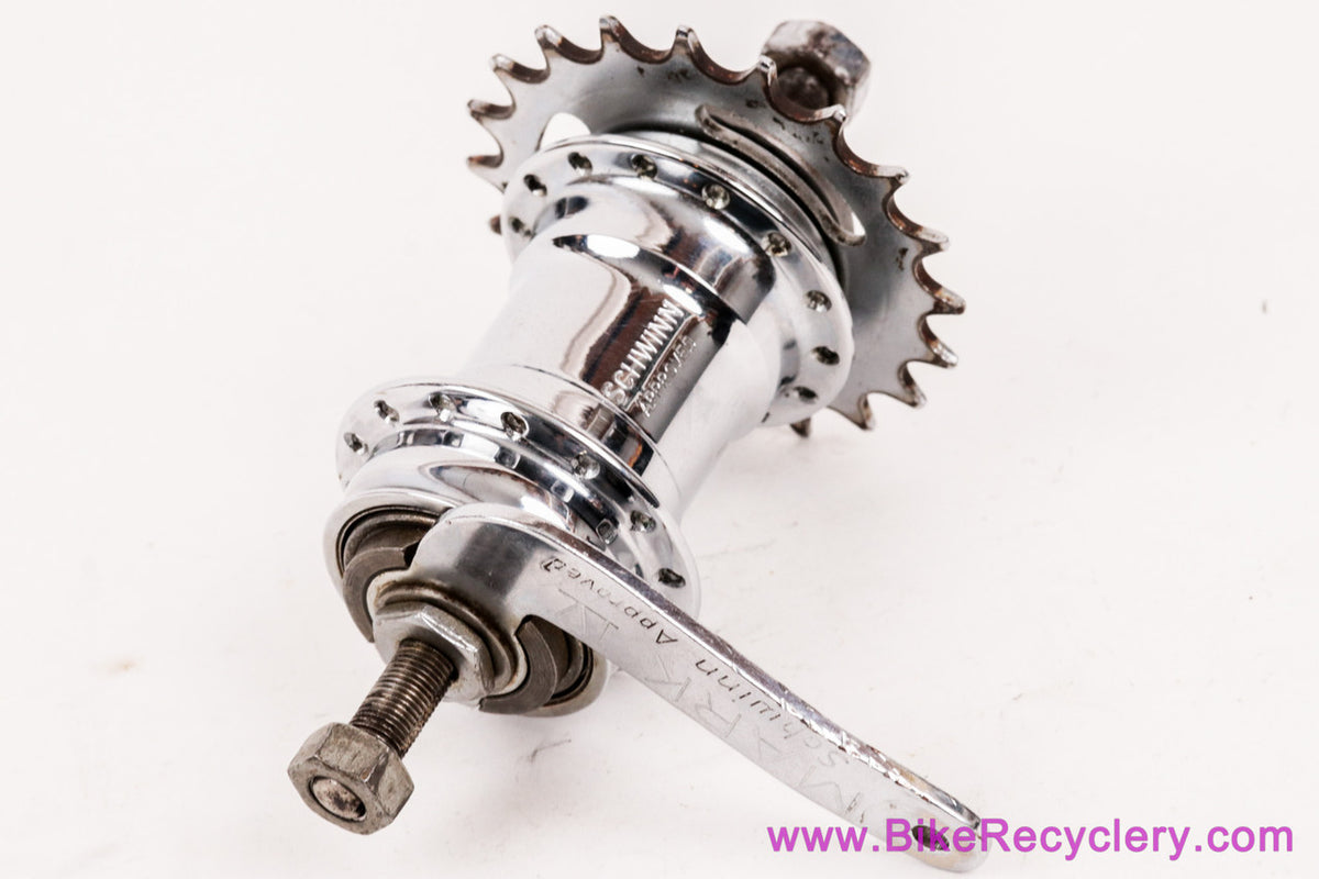 Schwinn Approved Coaster Brake Hub: Mark IV - 28H x 20t (LOW MILES Near Mint++)