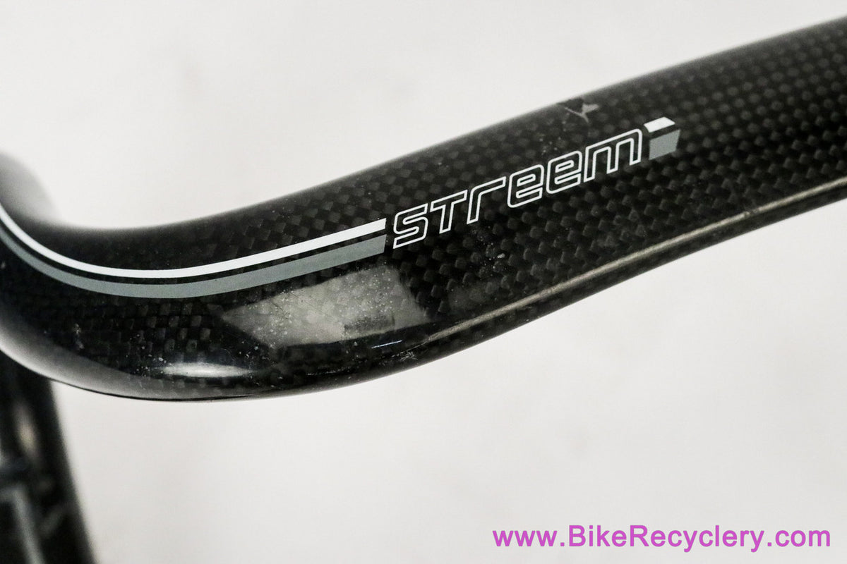 Ritchey WCS Carbon Streem Road Drop Handlebar: 44cm x 31.8mm - Aero Flat Top - Black (Near Mint)