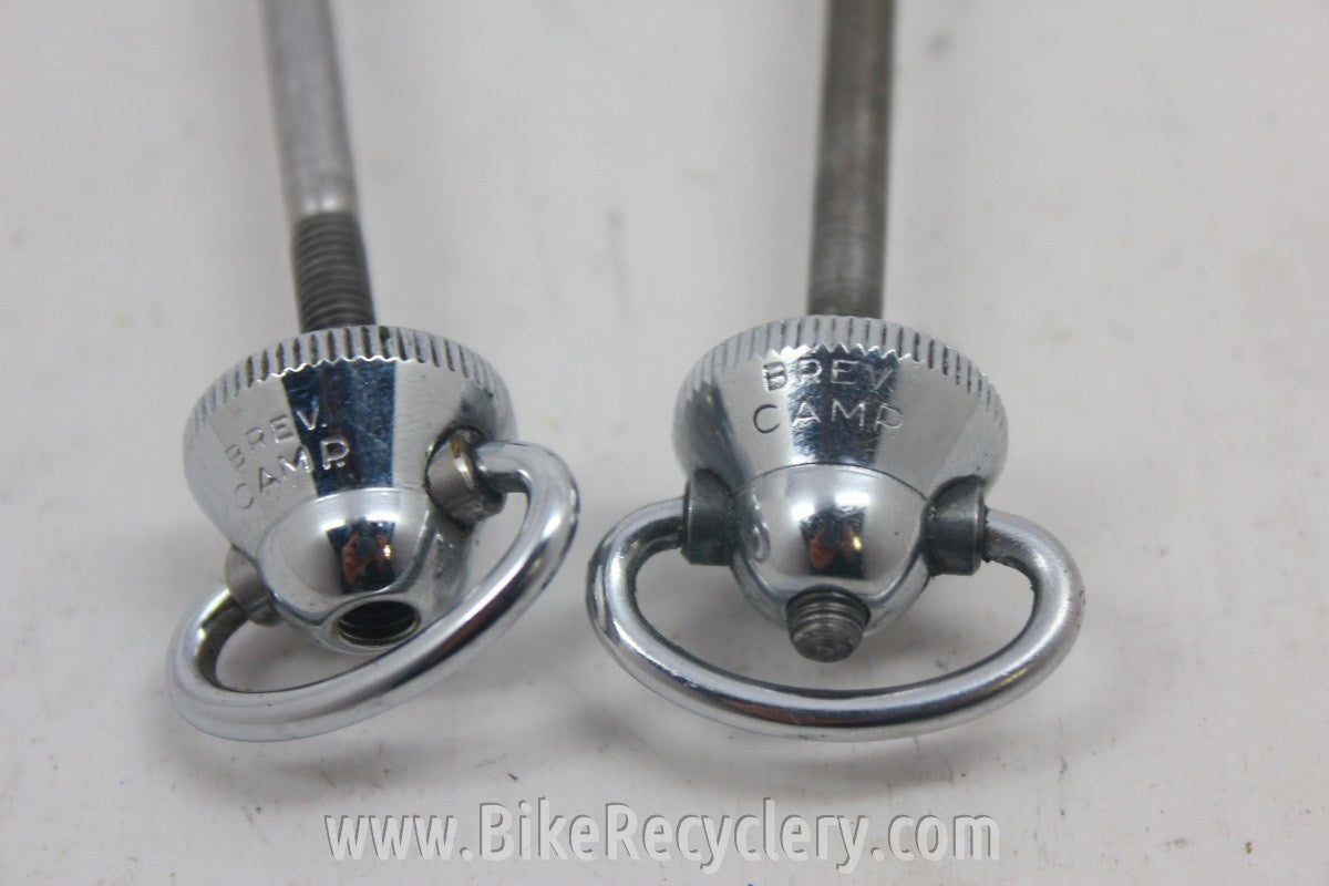 Campagnolo Nuovo / Super Record Quick Release Skewer Set Near MINT