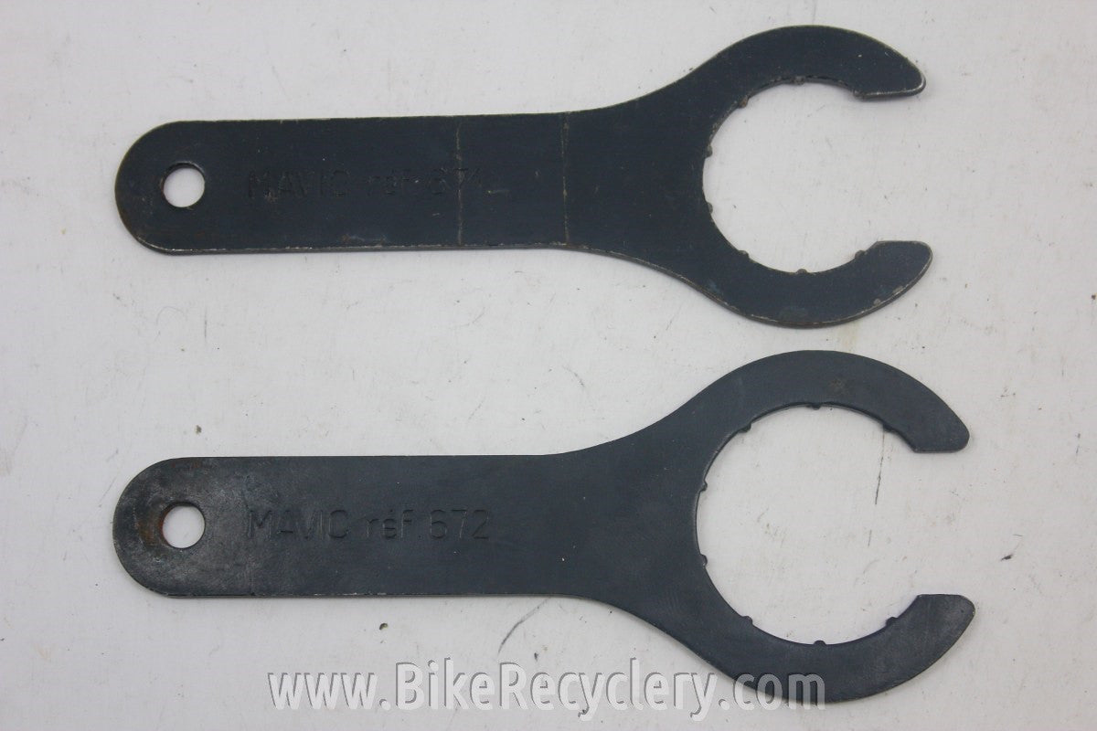 Mavic 302 Headset Wrench Tool Set: 671 & 672