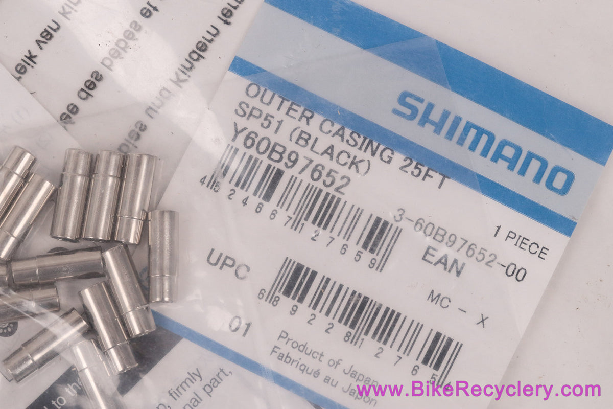 Shimano SP51 Shift/Derailleur Cable Housing: 25ft / 10M - Ferrules (NEW)